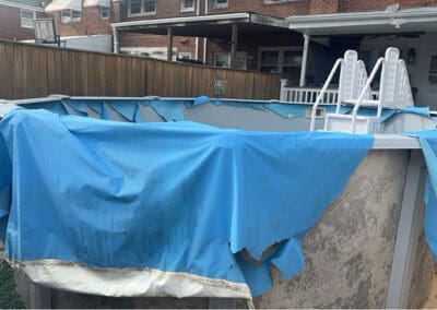 Pool removal