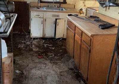 In progress house clean out services